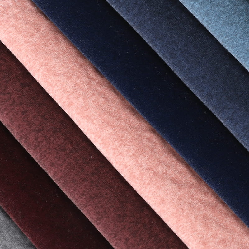 Klasikong proseso ng mosha velvet sofa furniture tela