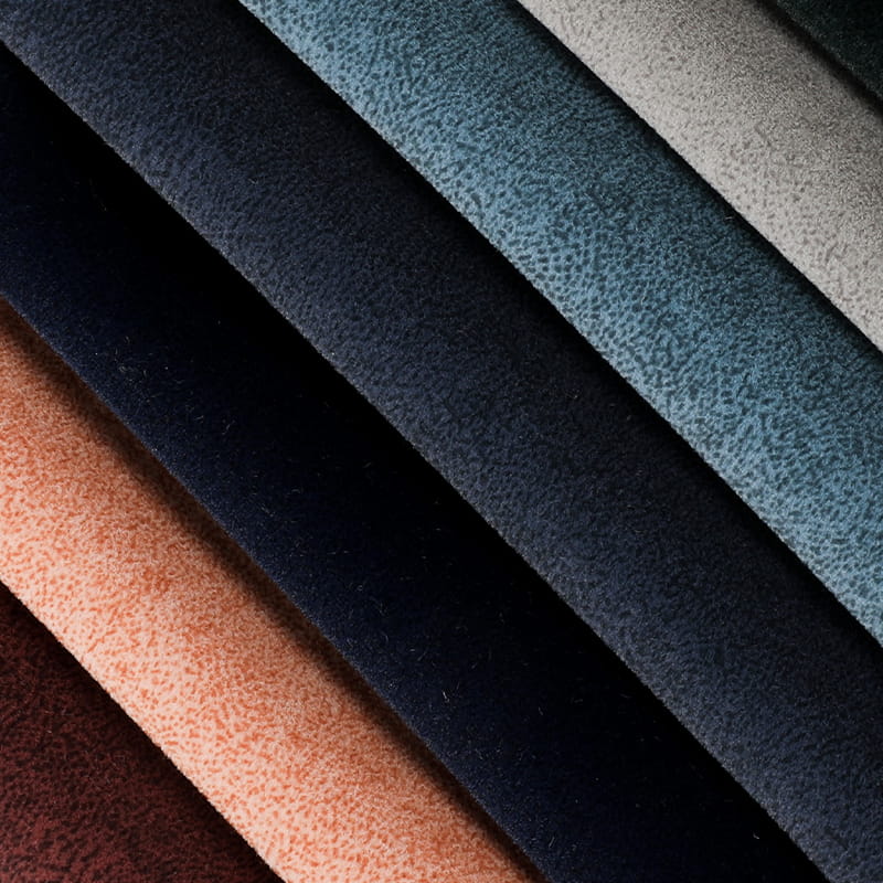 Maselan na nagyelo na Mosha Velvet Sofa Furniture Fabric