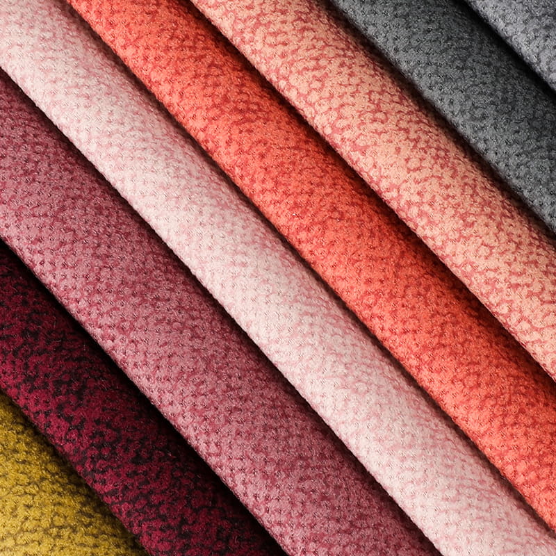 Mga pattern ng pag -print ng tela ng muwebles na sofa